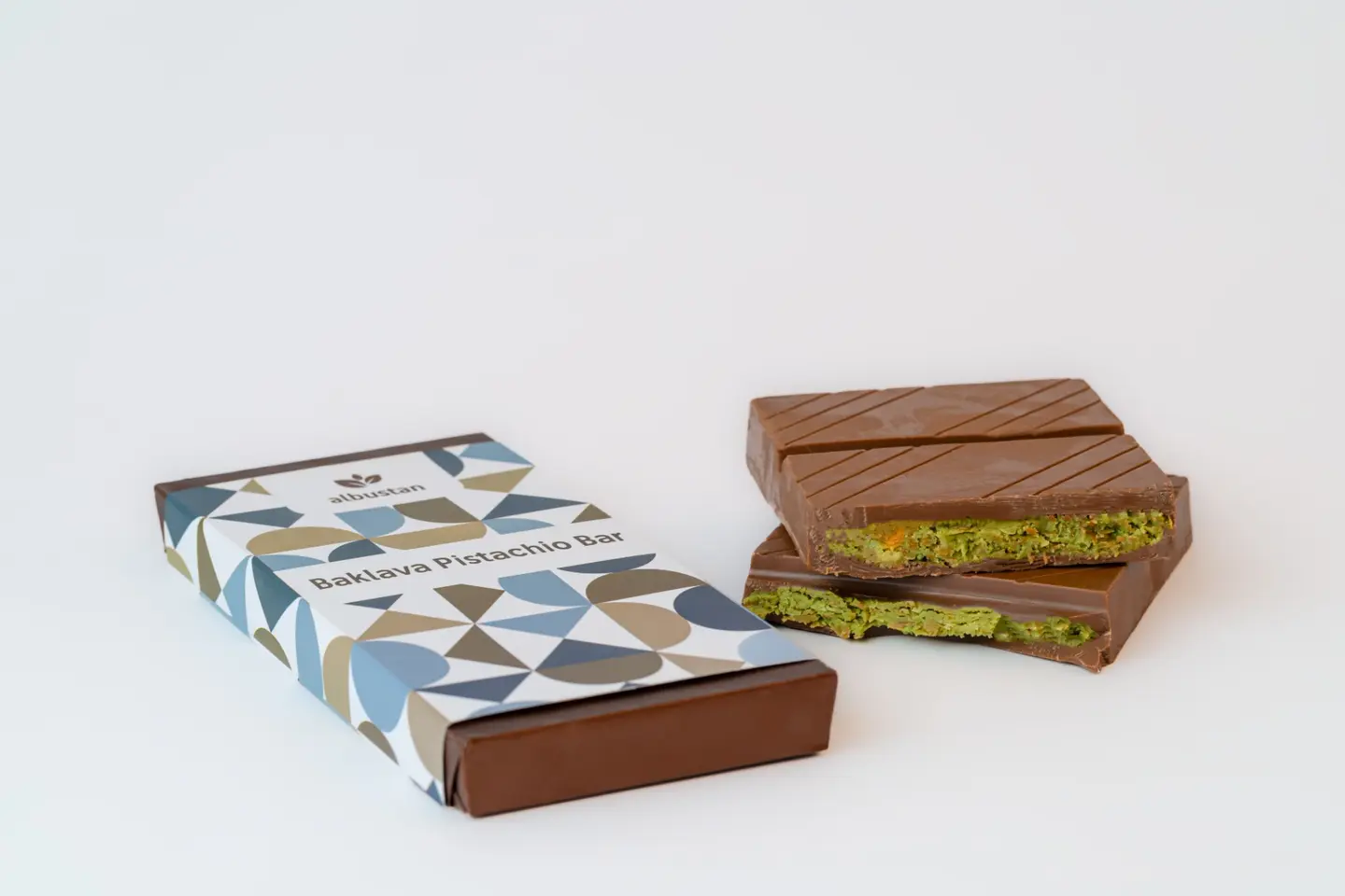 لوح بقلاوة بالشوكولاتة