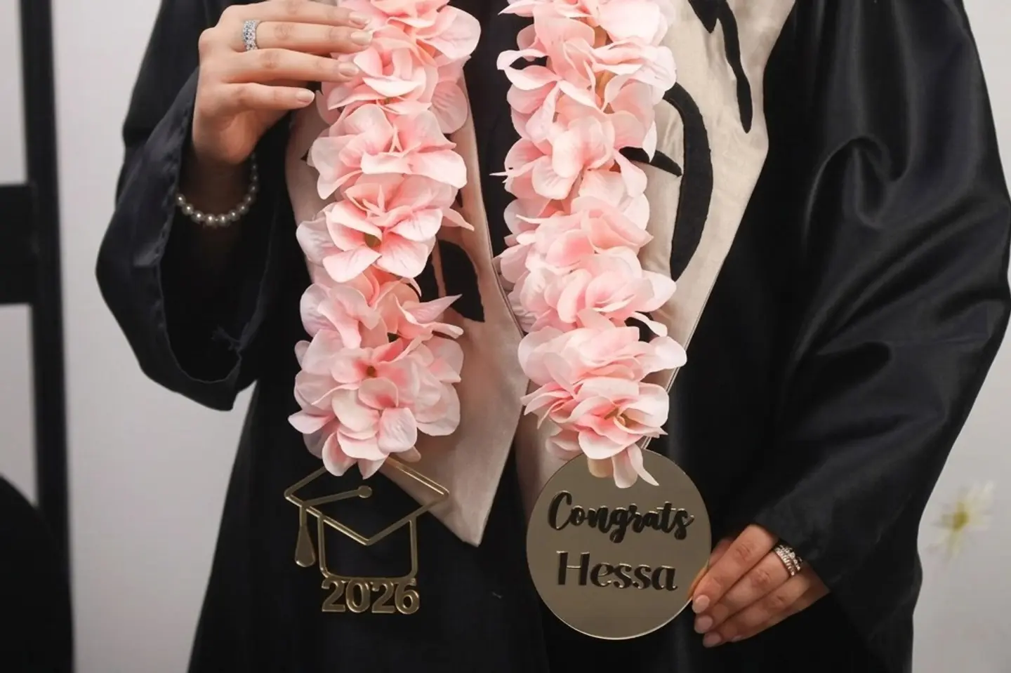 عقد تخرج هايدرنجا وردي