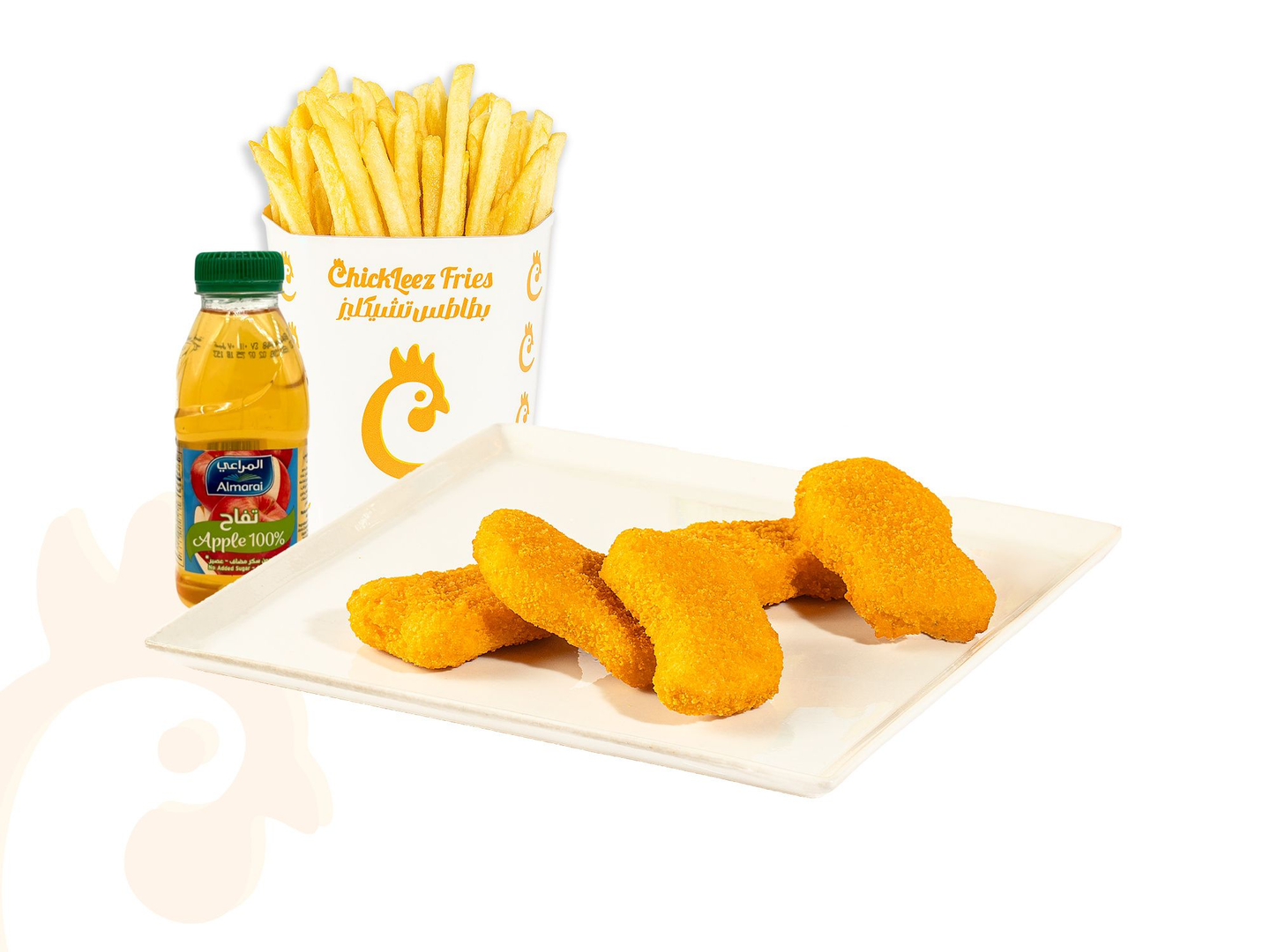 وجبة أطفال نجتس خمسة قطع