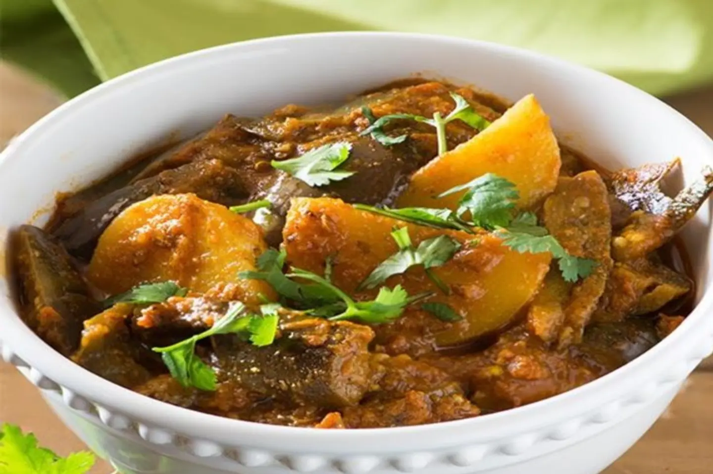 Eggplant And Potato Vegetables