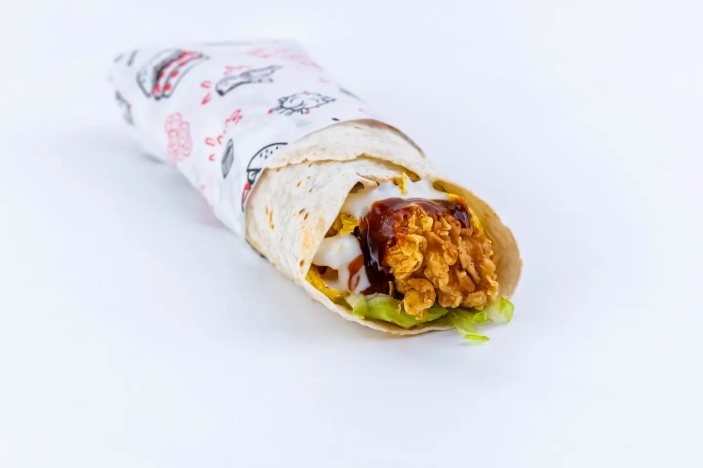 Smokey Bbq Zinger Wrap