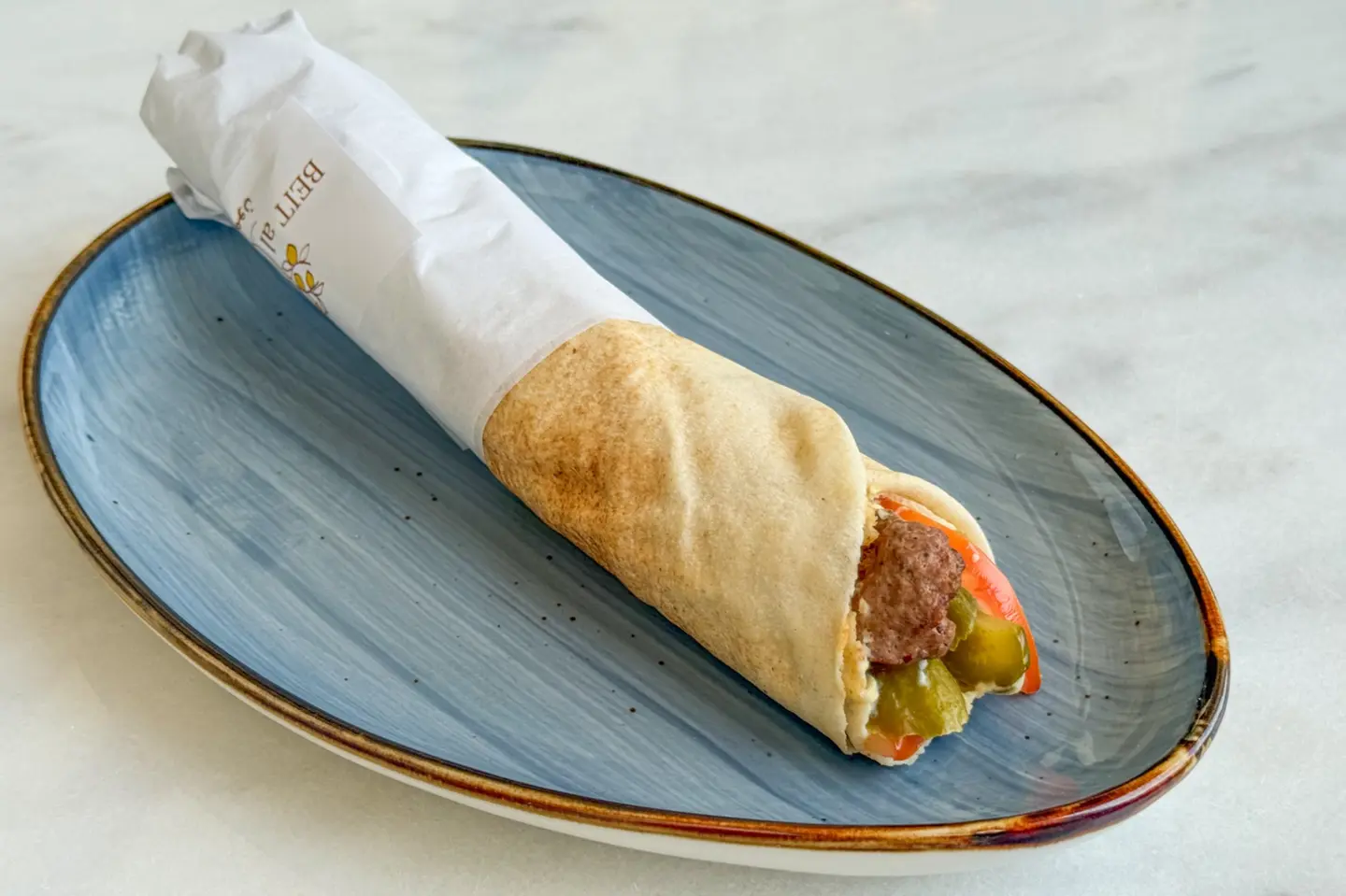 Meat Kabab Sandwich