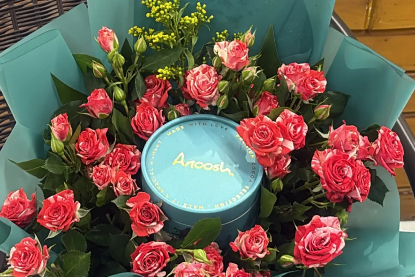 Baby Rose Package With Anush Chocolate