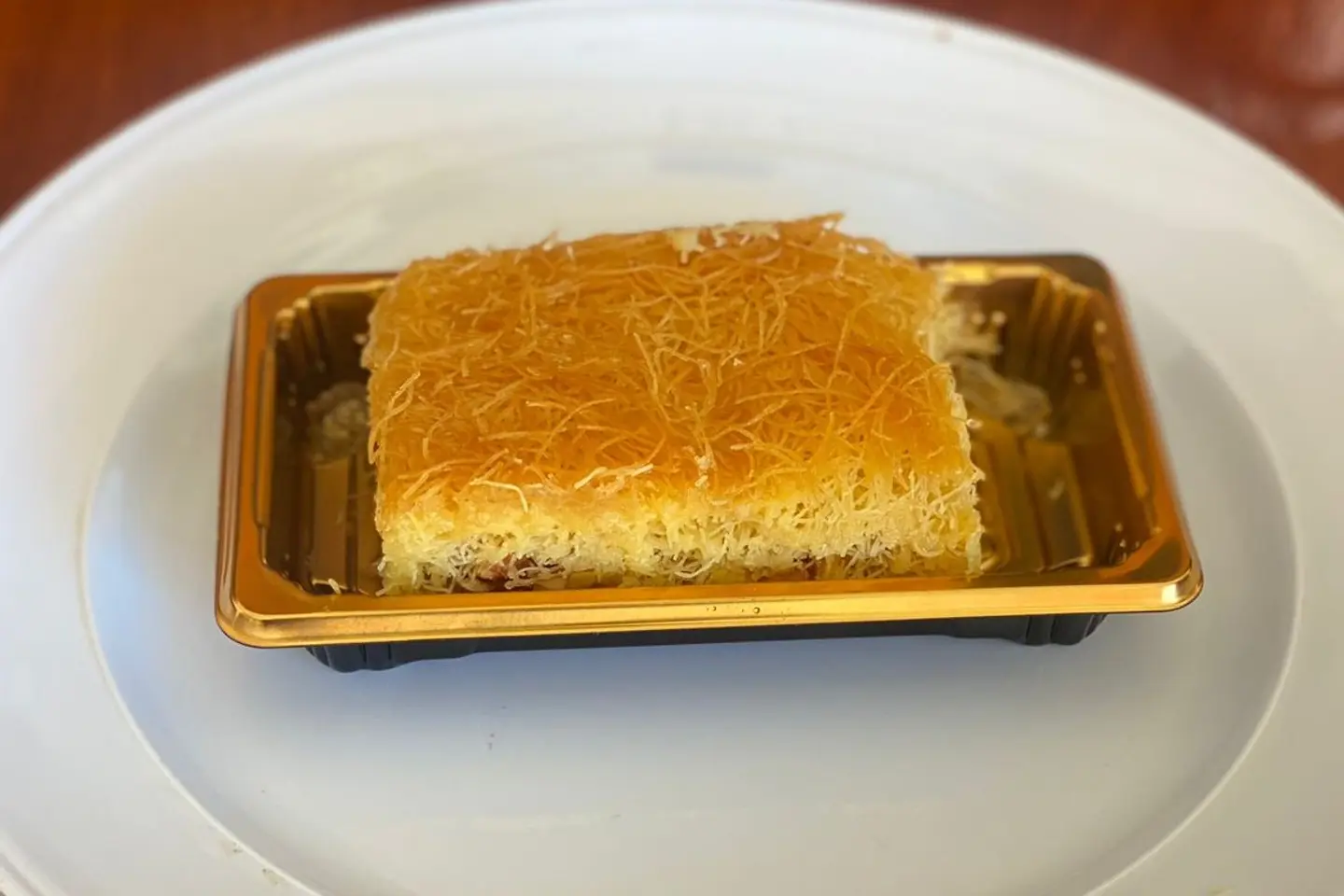 كنافة بالقشطة