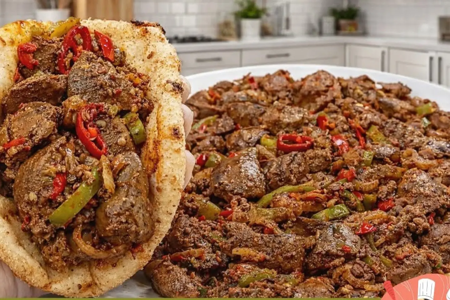 Chicken Livers With A Touch Of Spices And Garlic