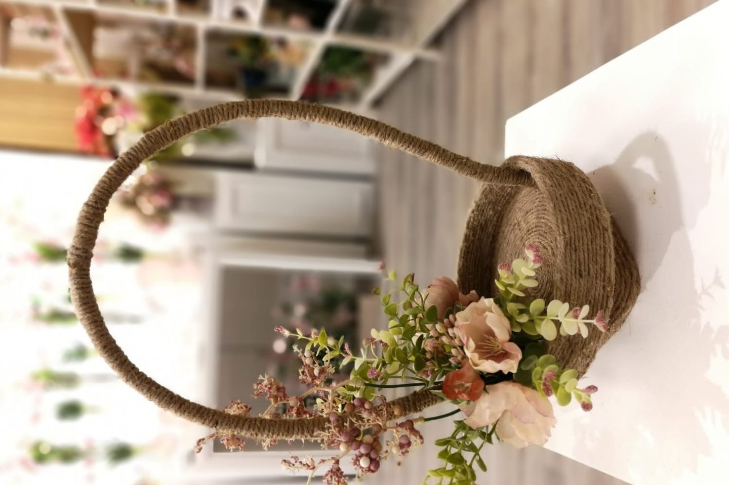 سلة بتصميم البوهو