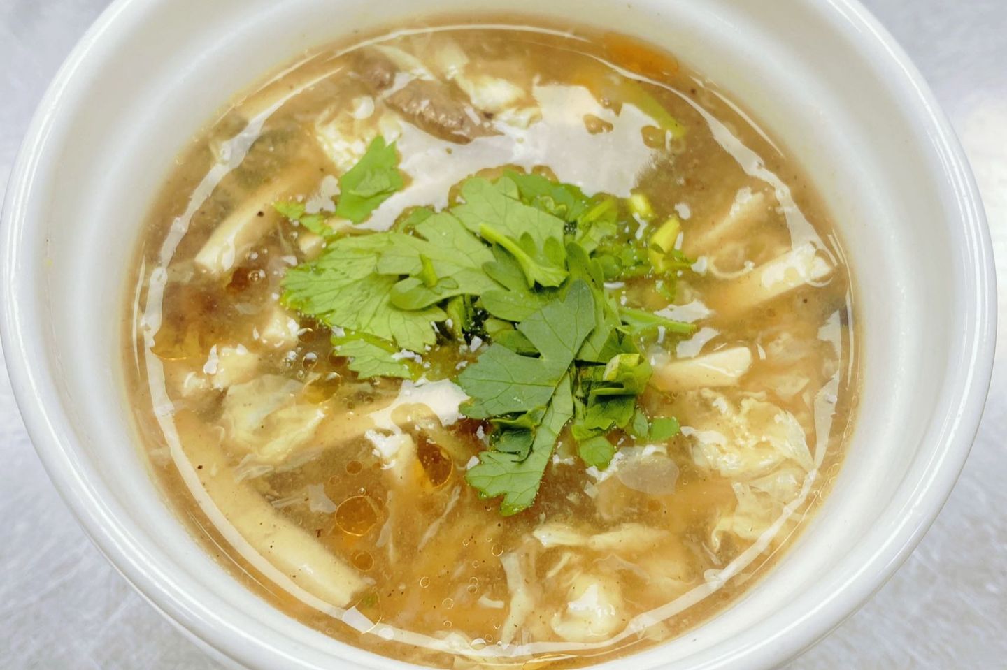 1708 Spicy And Sour Soup(Small) 酸辣汤 (位)