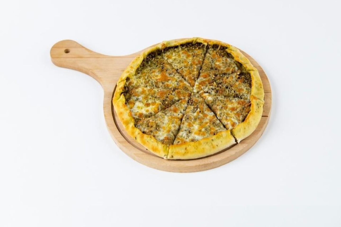 Labneh Cheese And Thyme Pizza