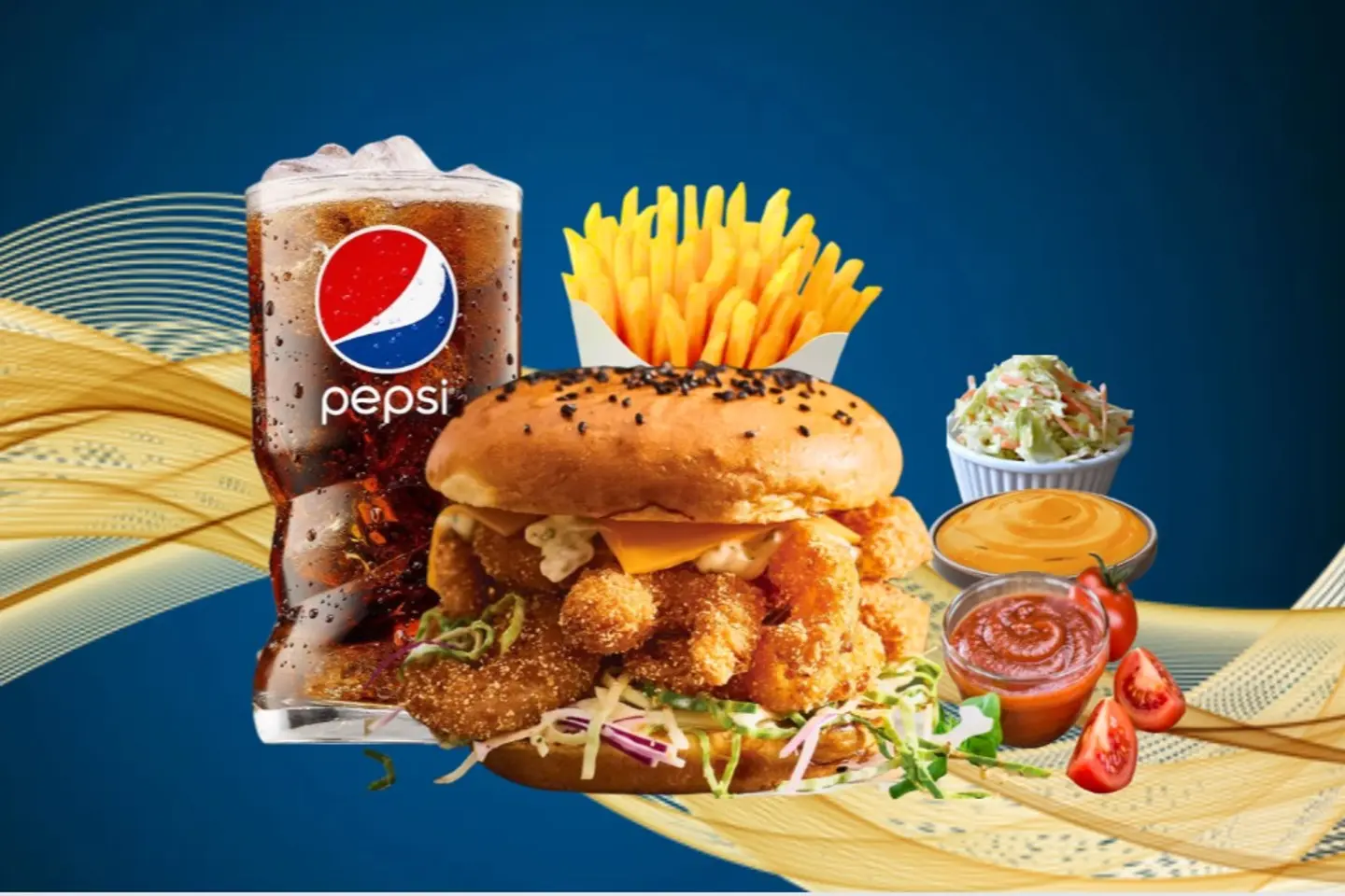 وجبة كرسبي روبيان