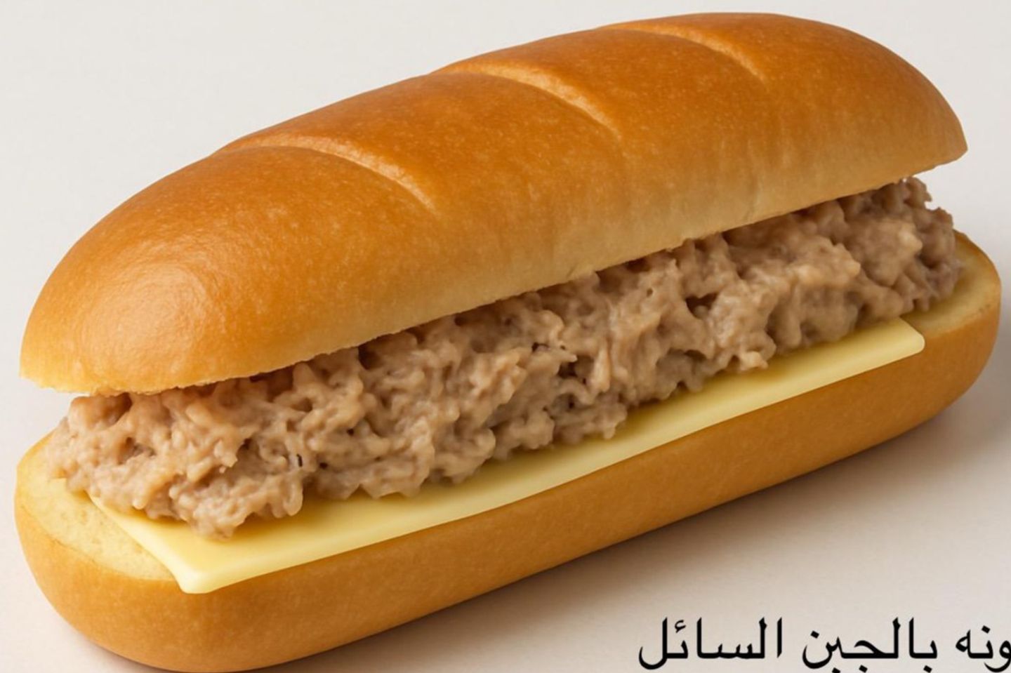 تونة بالجبن