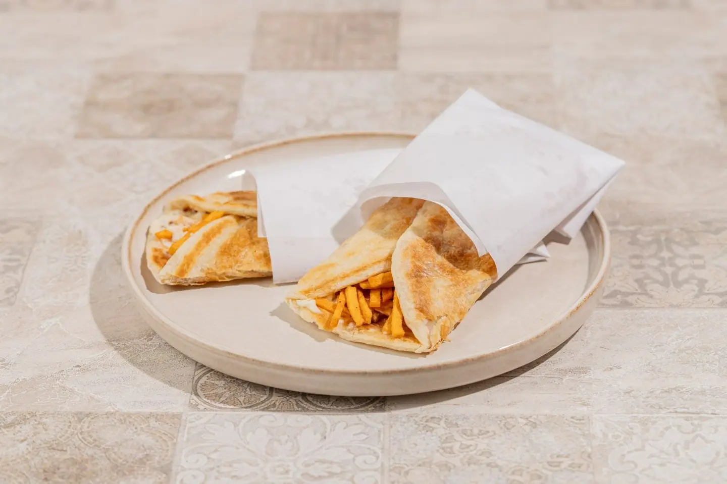 Chapati With Cheese