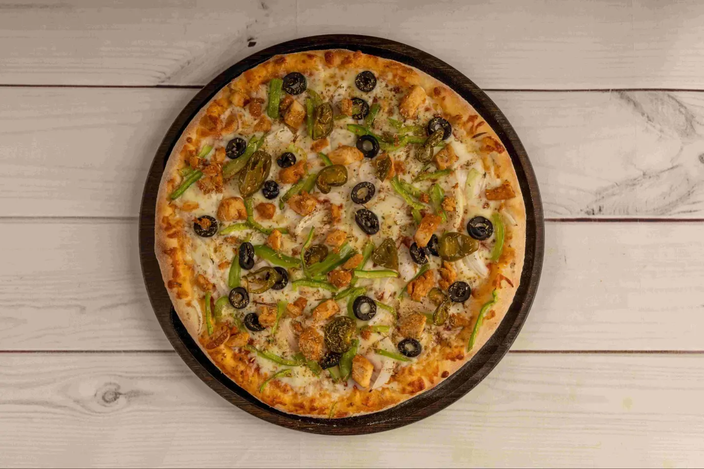 Mega Super Deluxe Pizza