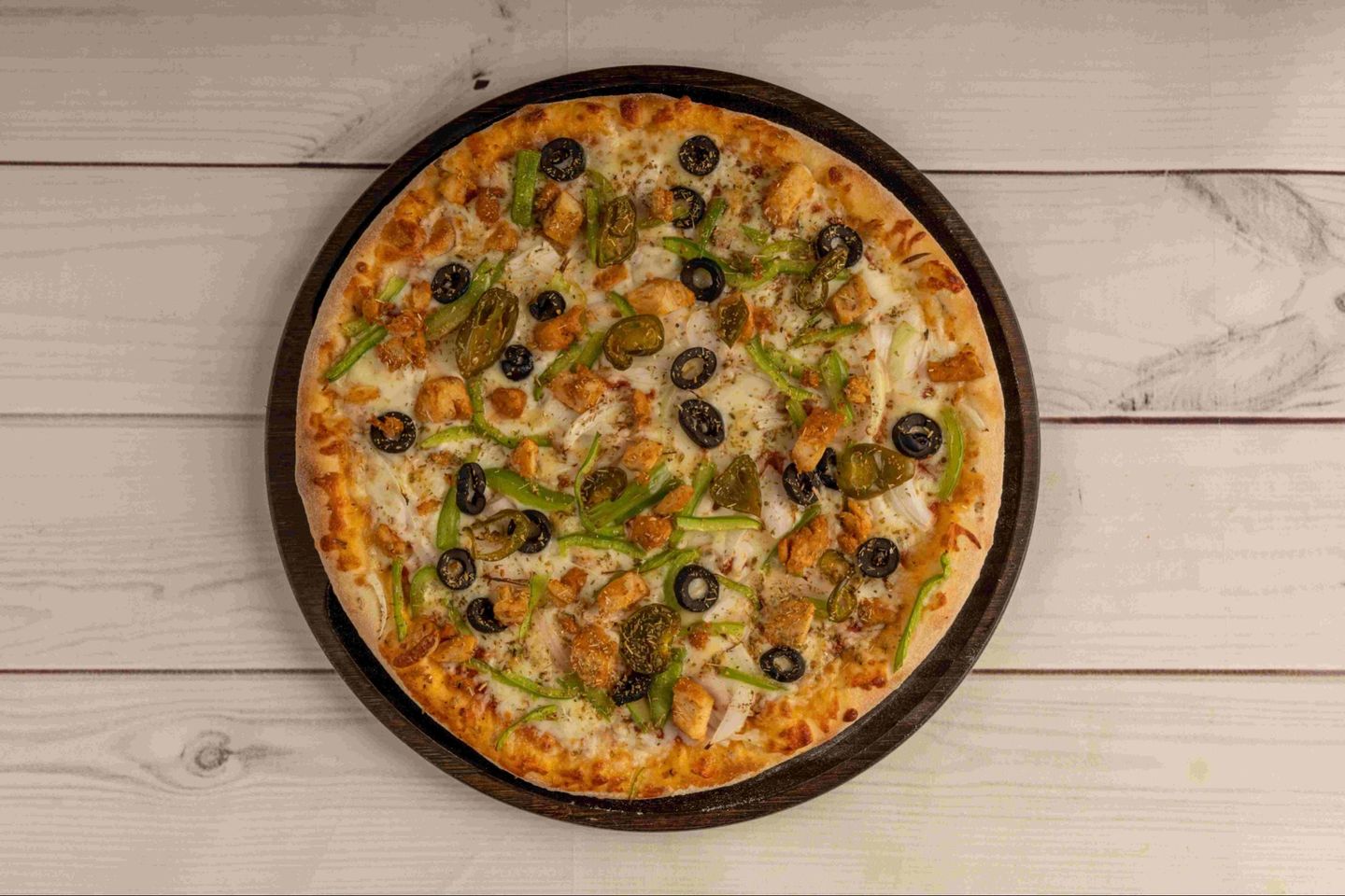 Mega Super Deluxe Pizza