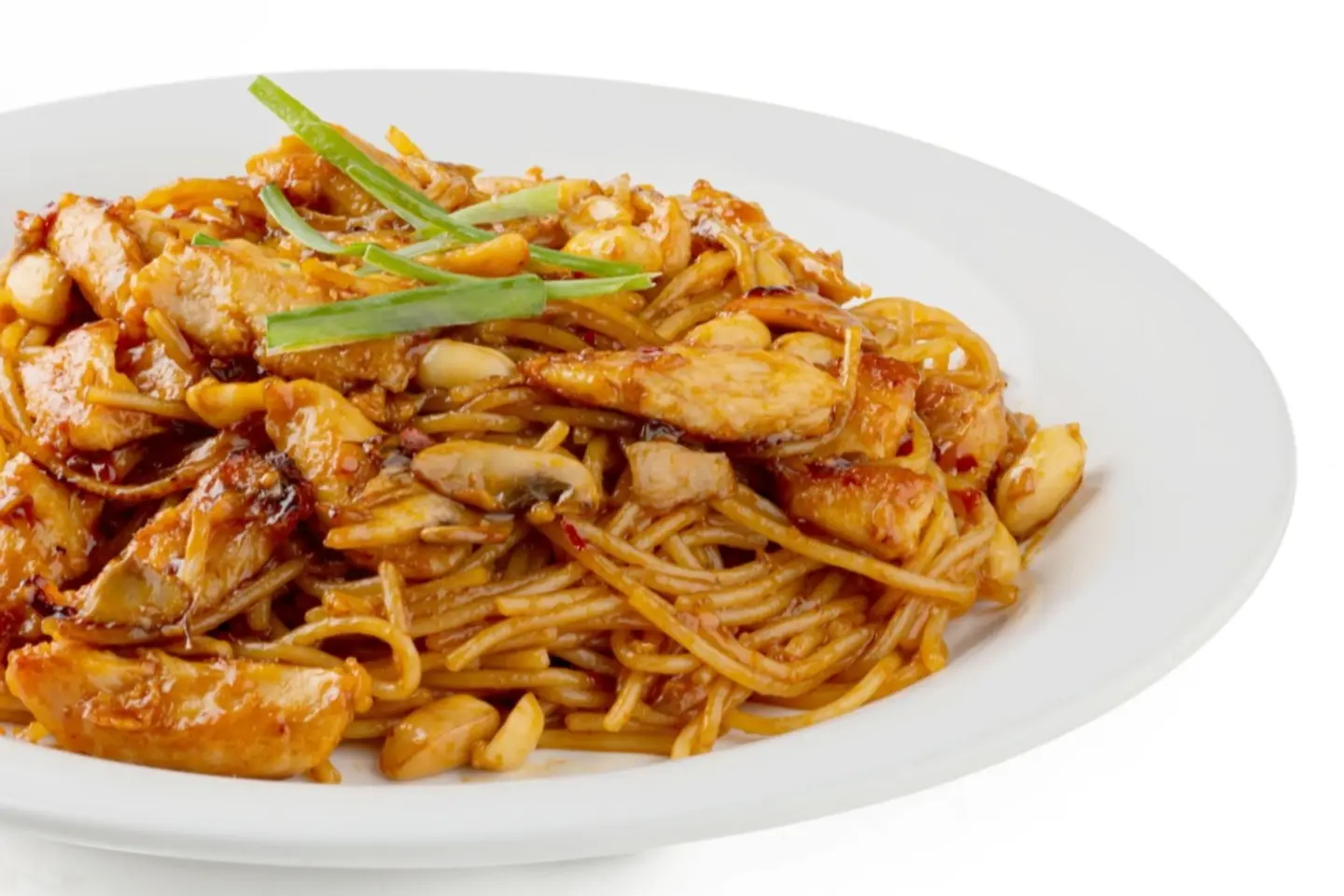 تشارلي تشان الدجاج المعكرونة