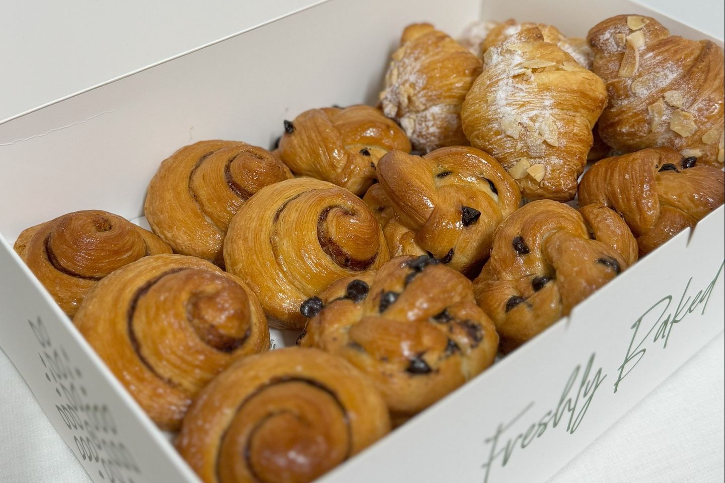 Mini Sweet Croissants Box