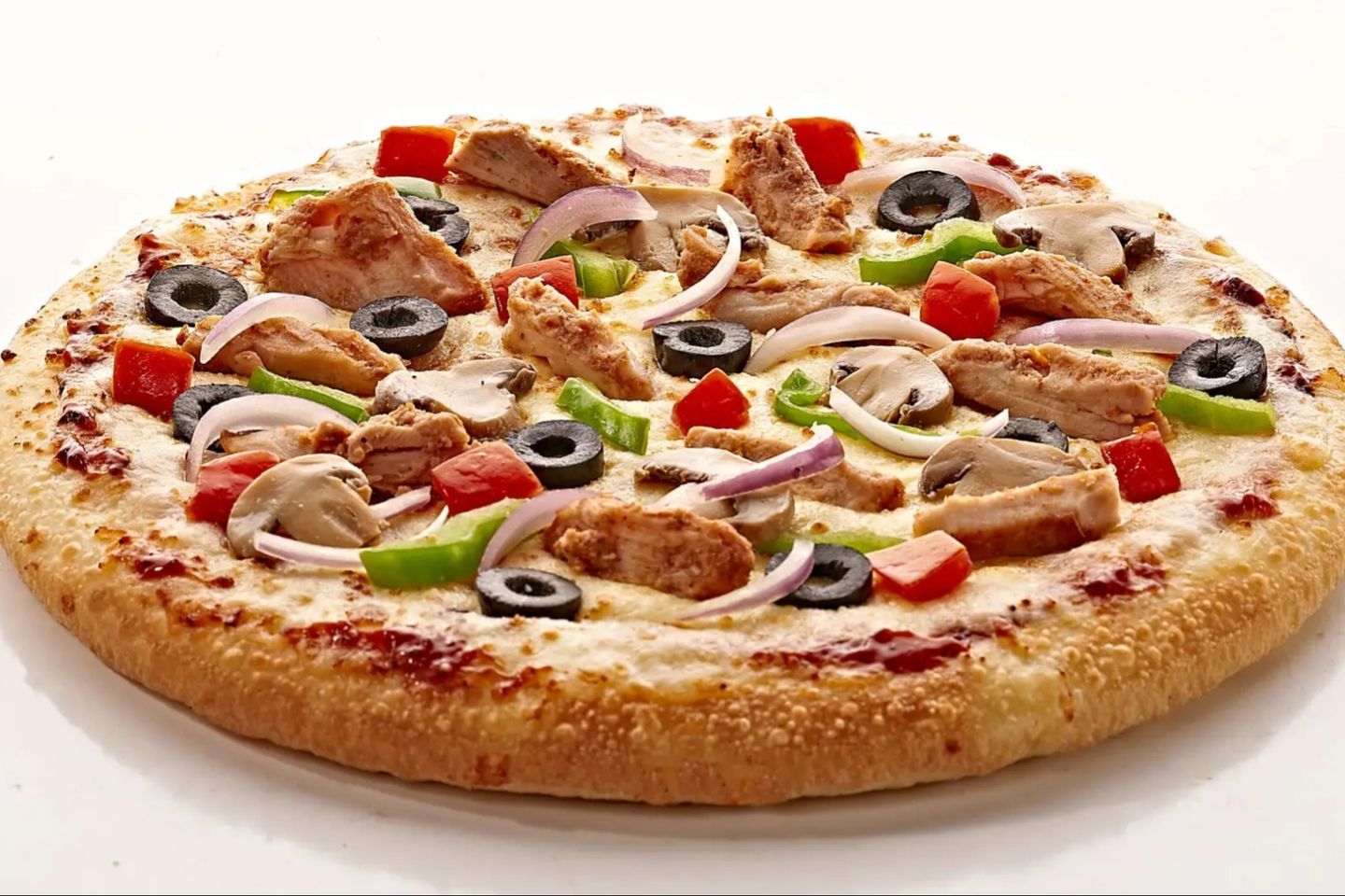 تشكن سوبريم بيتزا