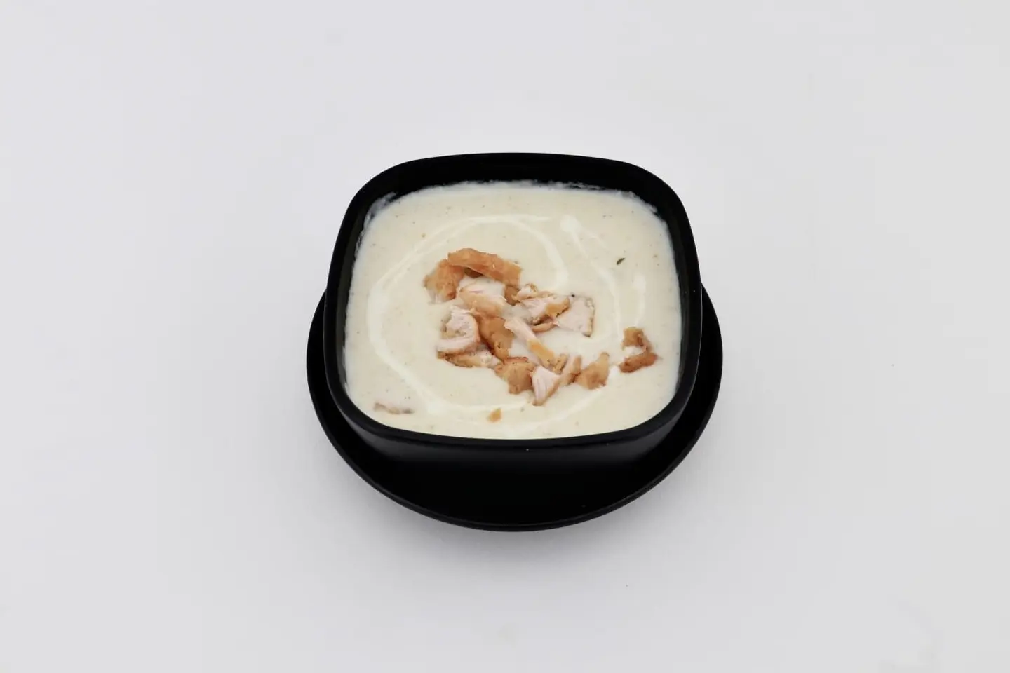 شوربة كريمة بالدجاج