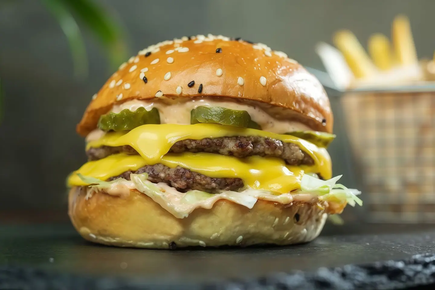 Double Grilled Burger