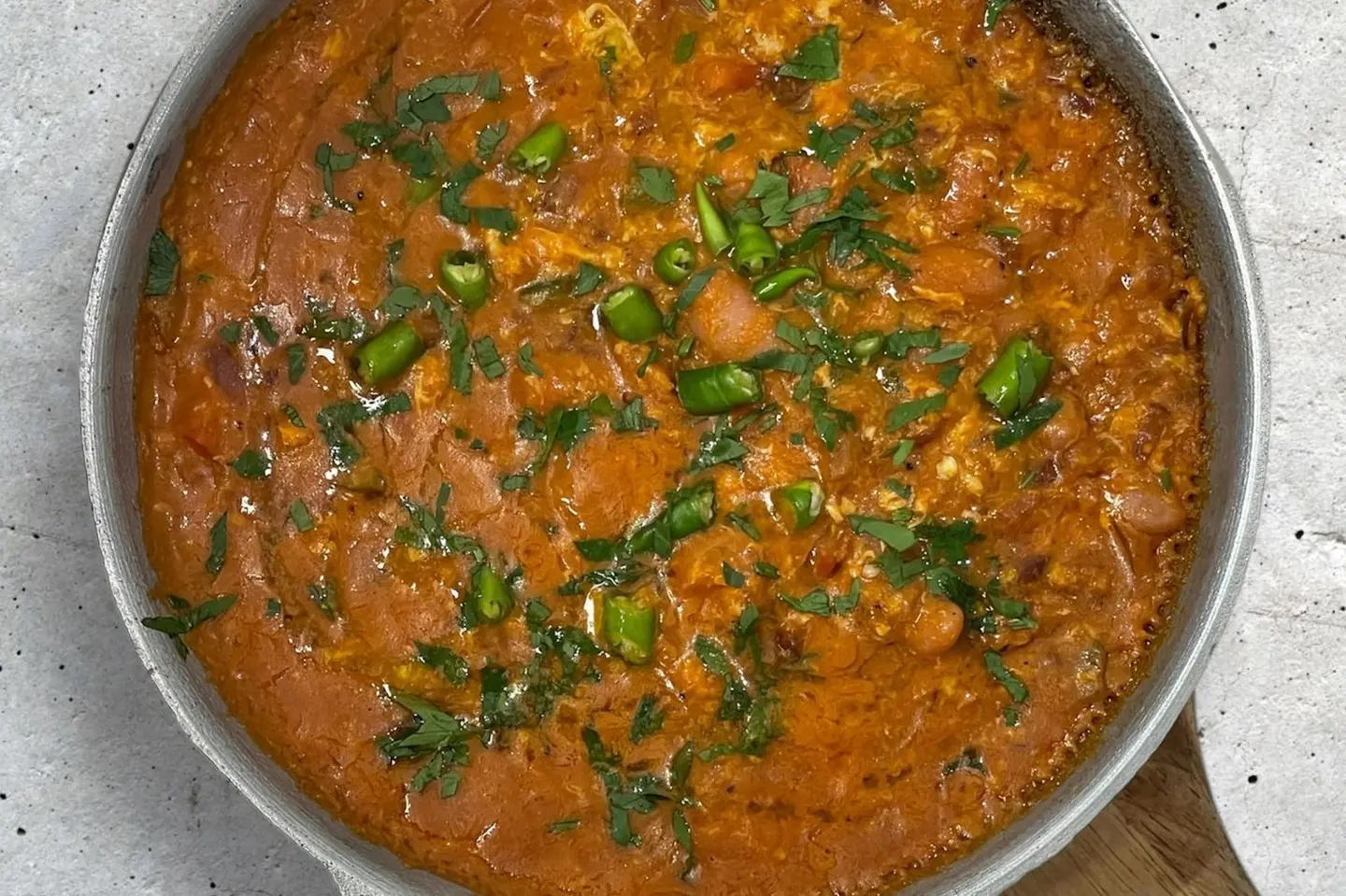 Beans With Eggs