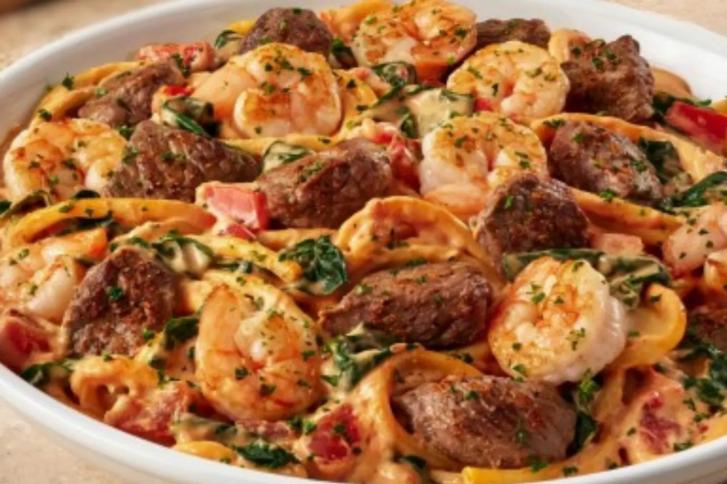 Calabrian Steak And Shrimp