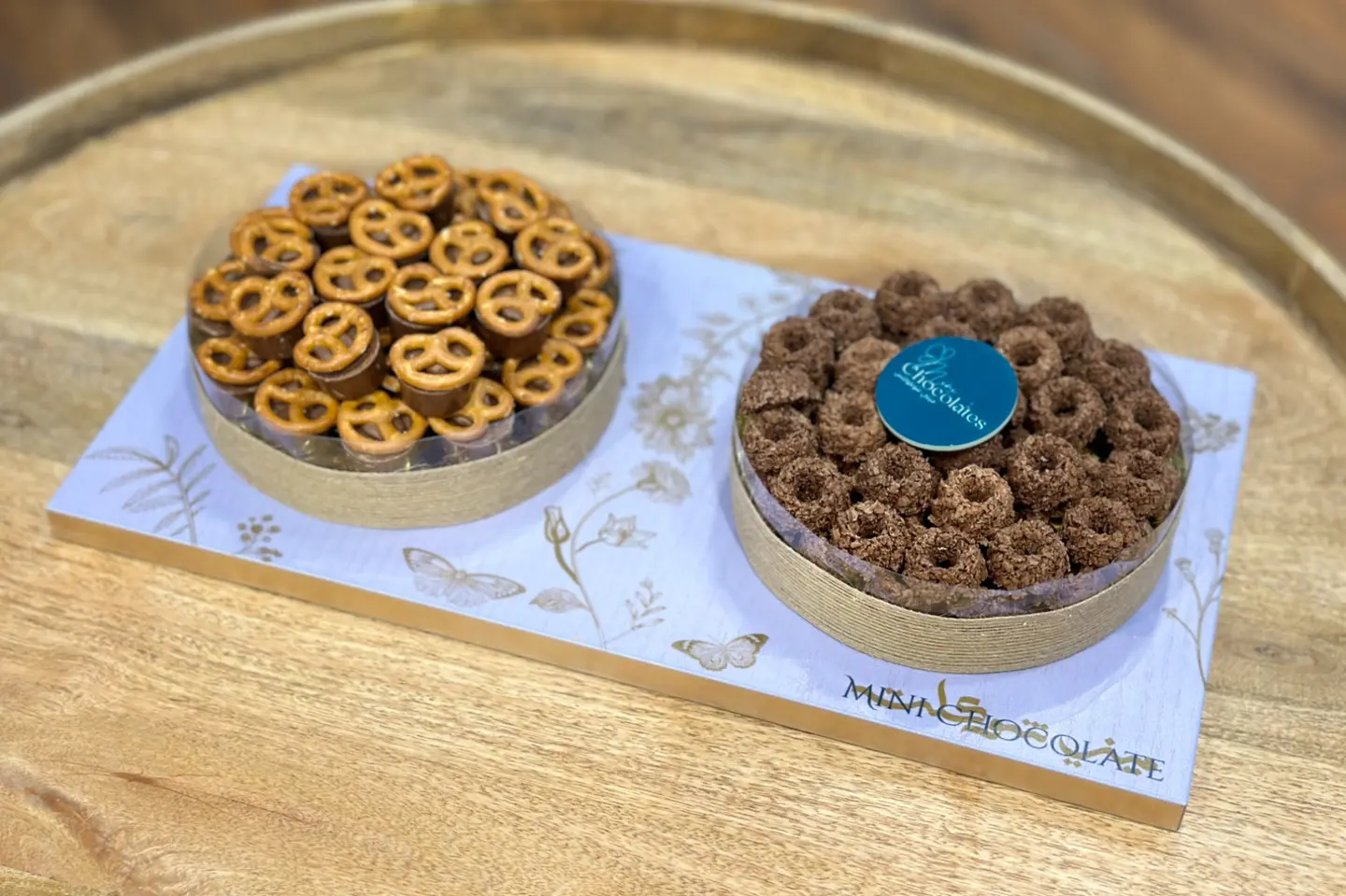 Mauve Chocolate Tray