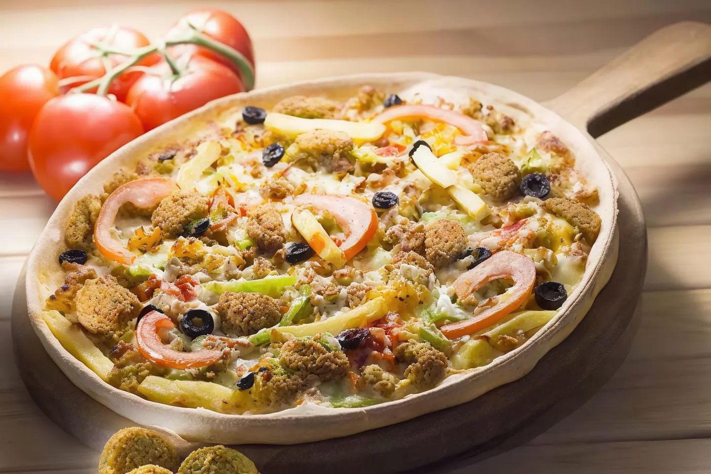 بيتزا فلافل