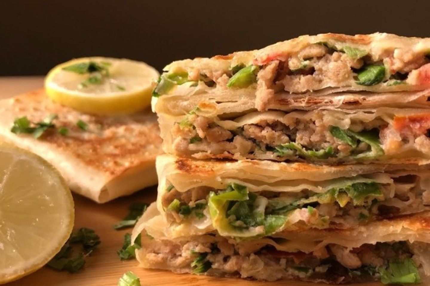 مطبق دجاج بالخضار