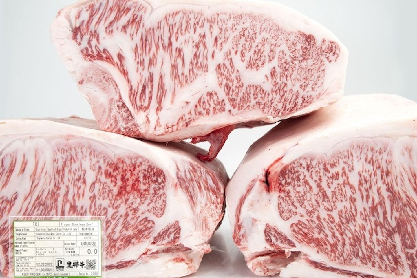 Wagyu Japan Striploin 12+