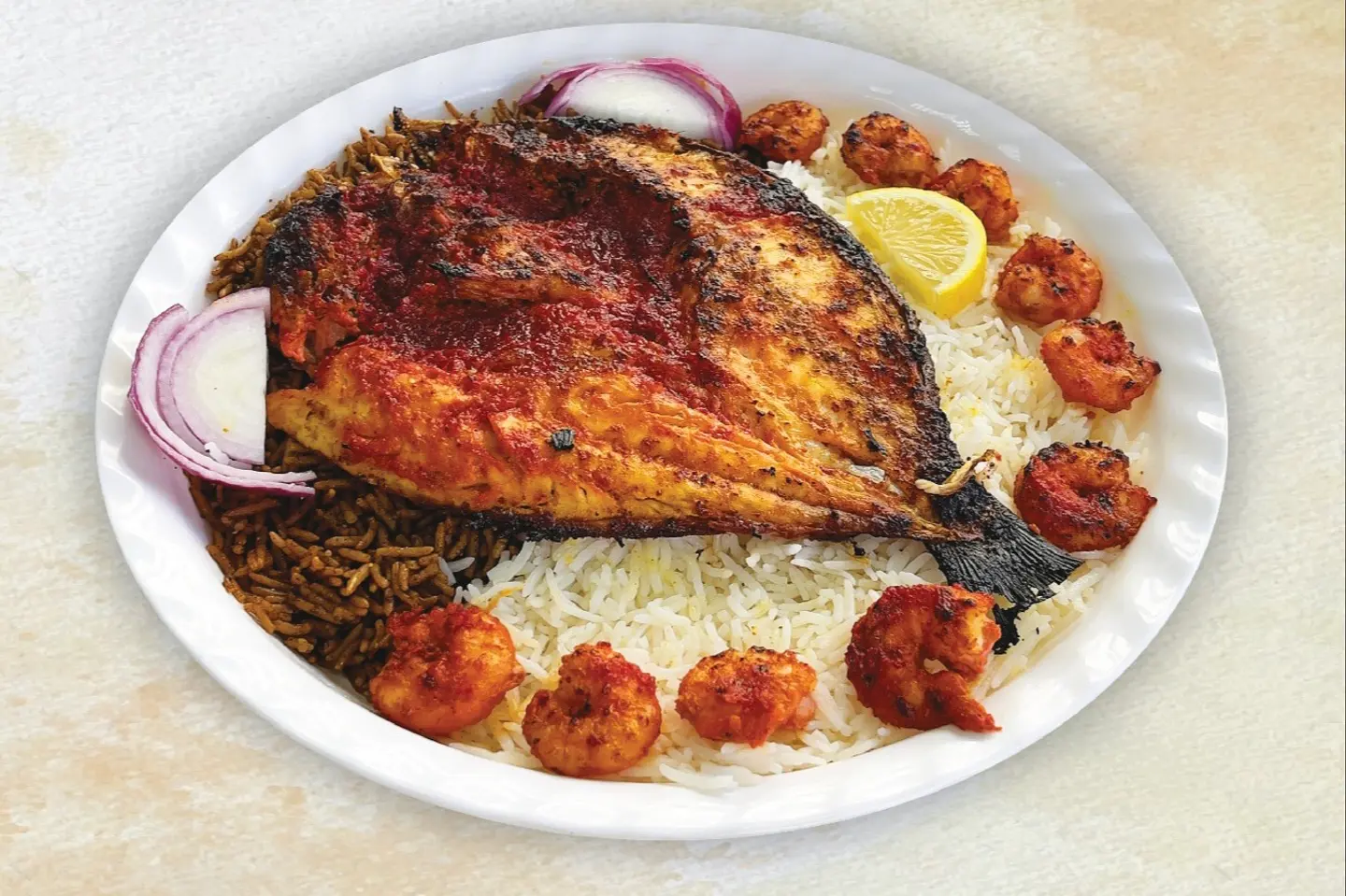 طبق مشاوي مشكل