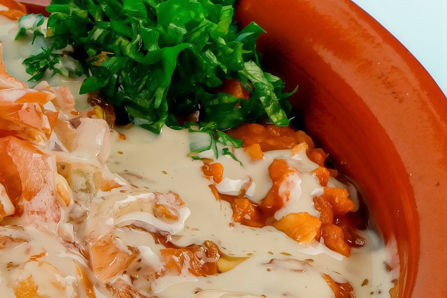 Beans With  Tahini