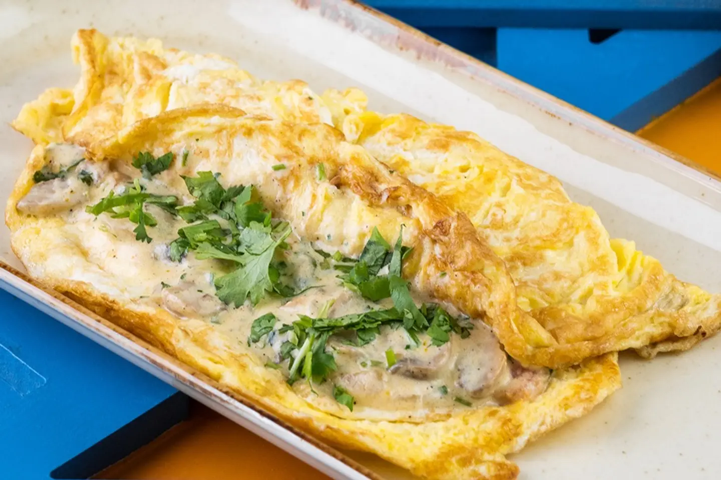 Omelet With Mushroom