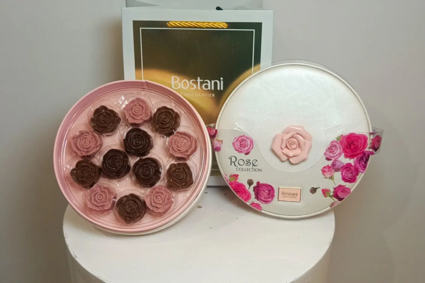 شوكلت بستاني شكل روز ١٣حبه رقم ١