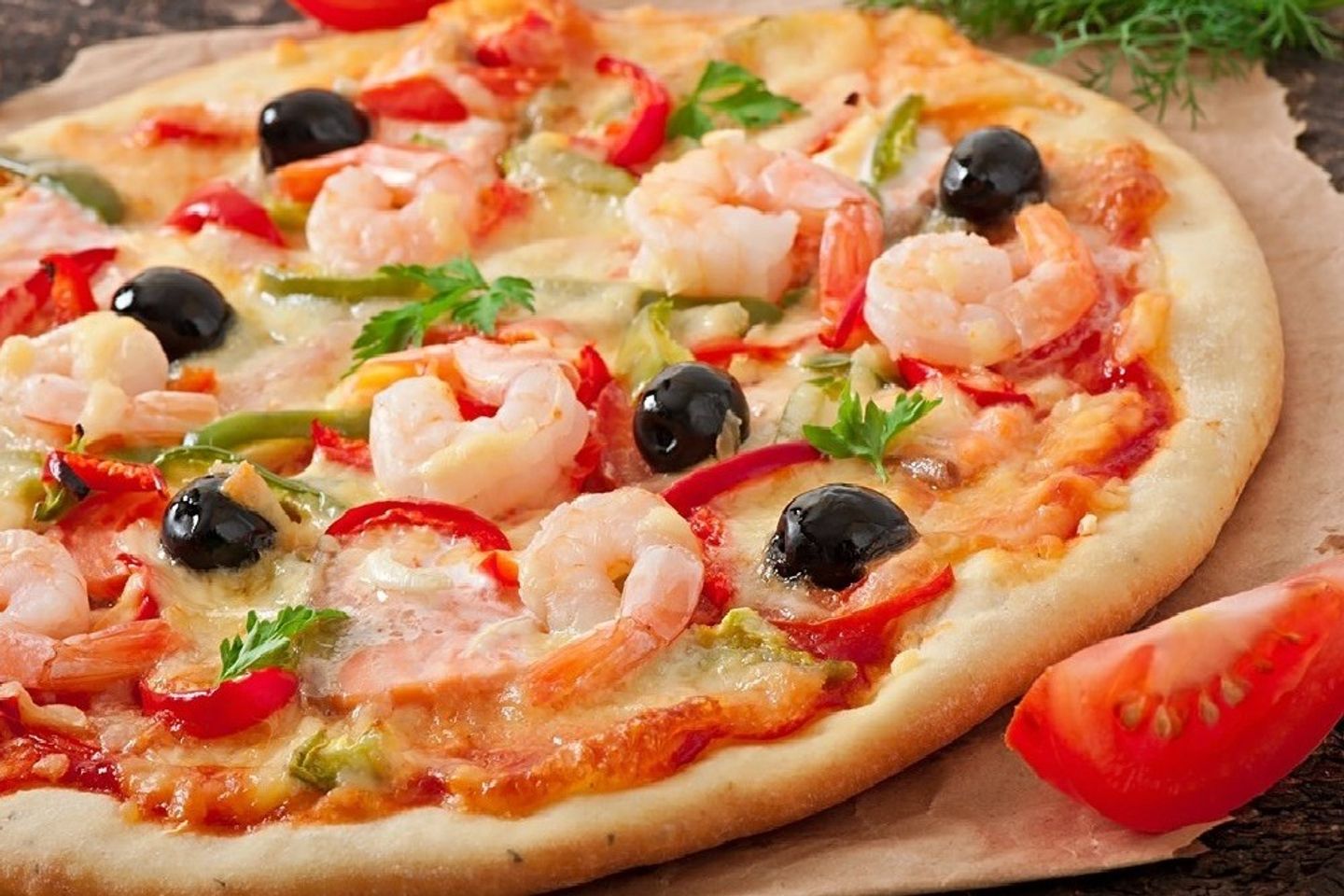 Shrimp Pizza