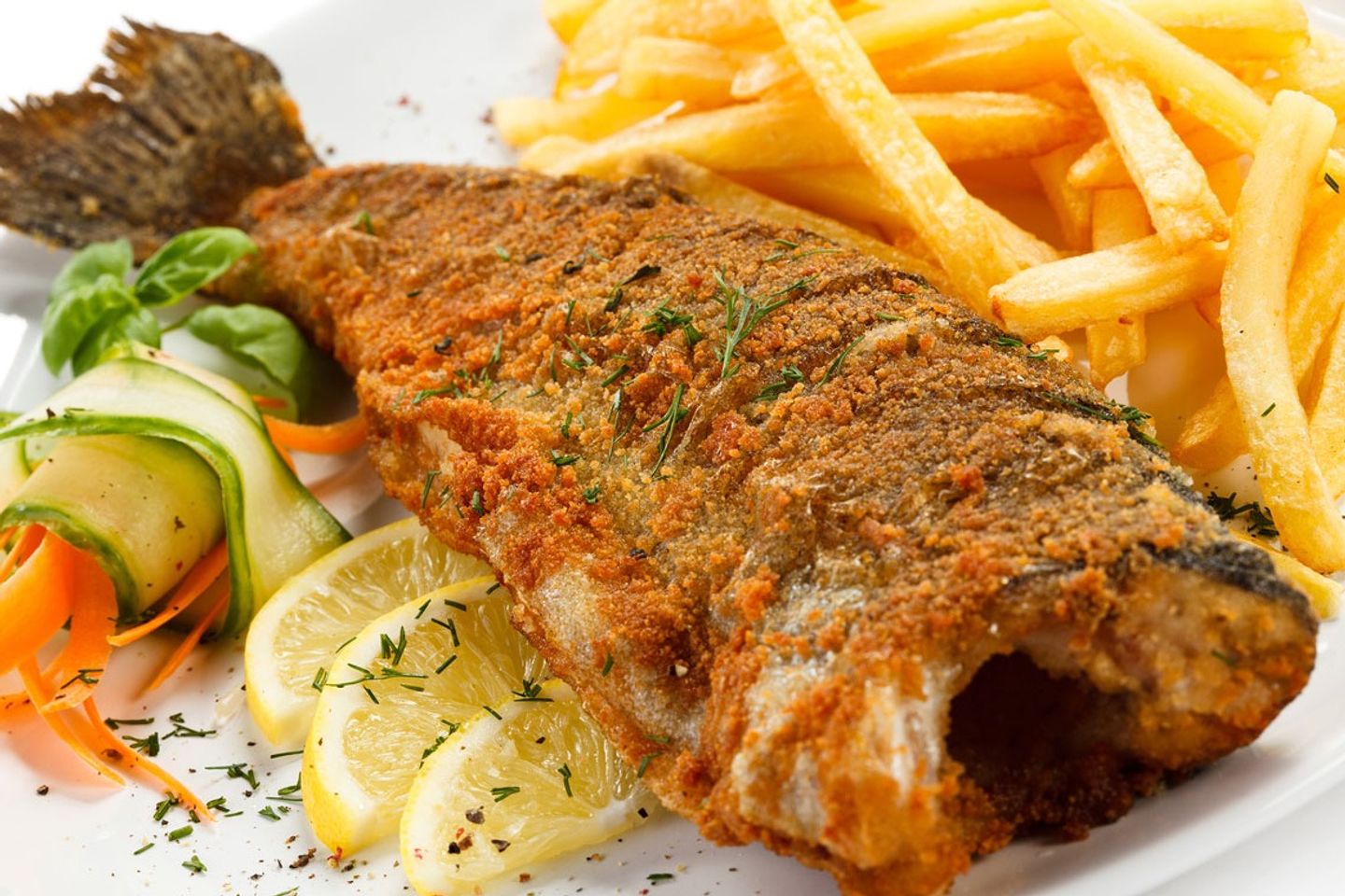 Sea Bass Fish Fried 1 Kg
