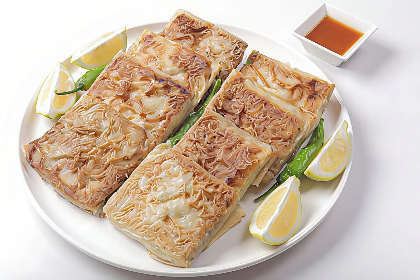 مطبق خضار بللحم دبل