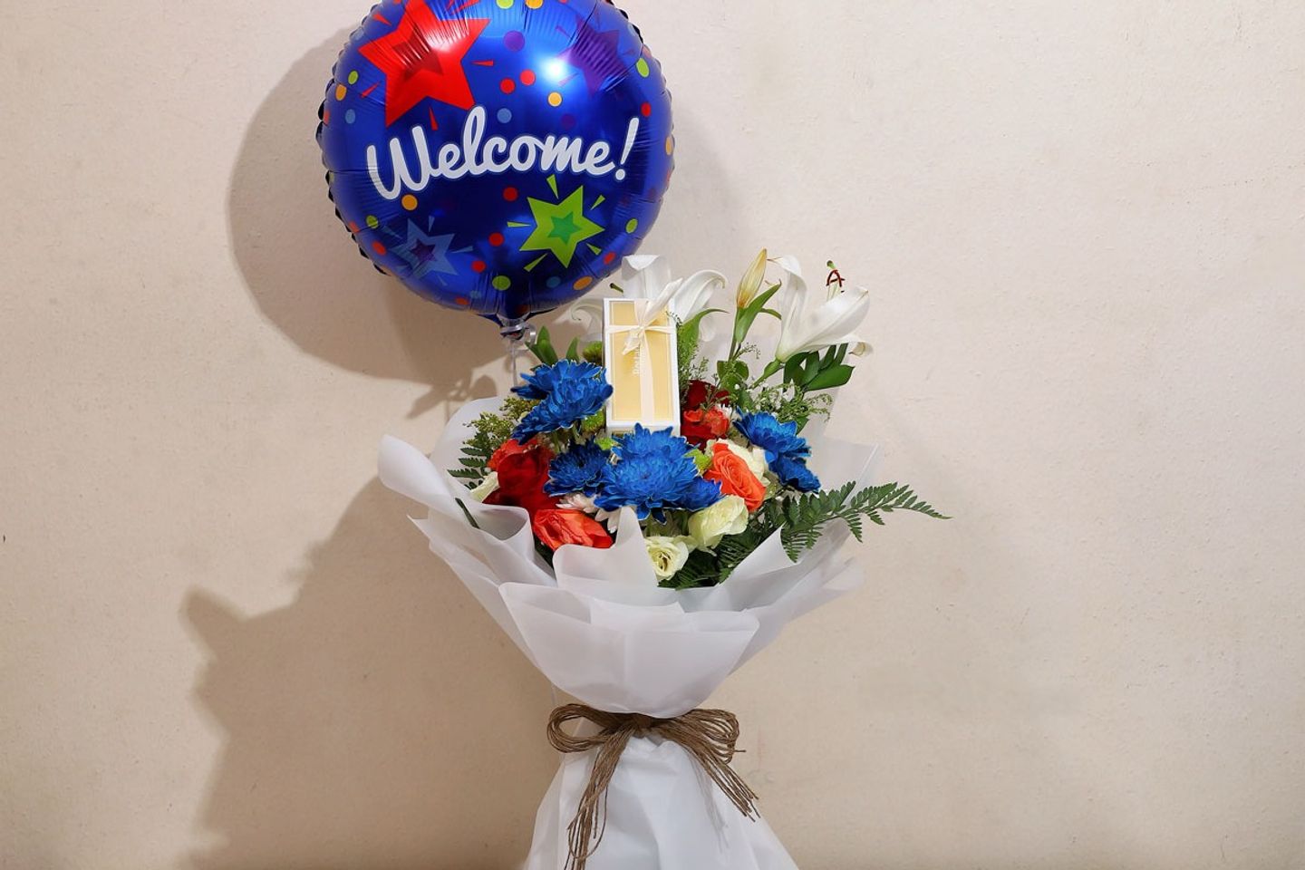 Welcome Bouquet With Chocolate