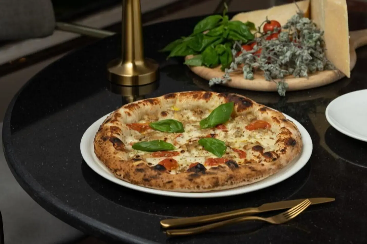 Pizza Funghi Porcini Porcini Mushroom