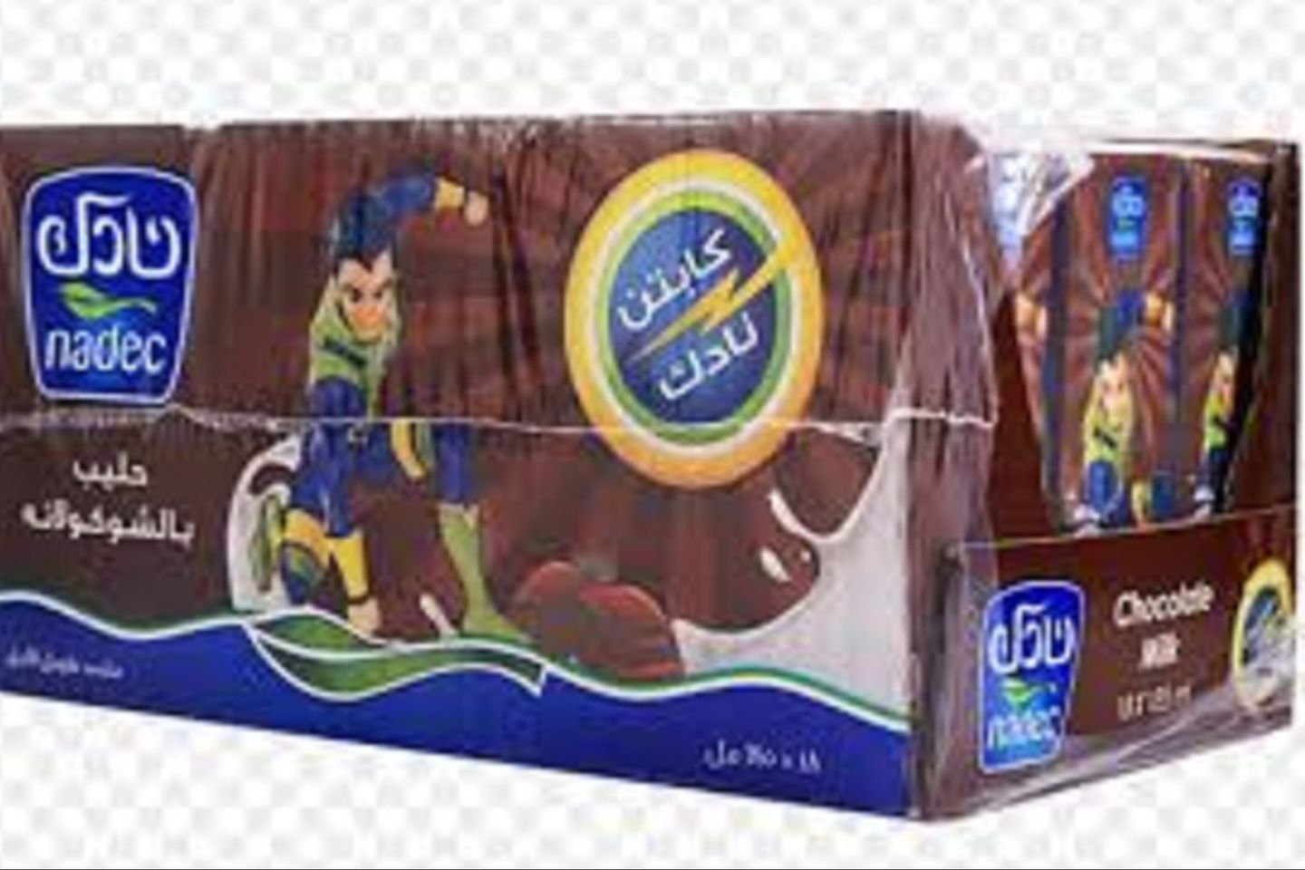 كرتون نادك حليب شكولاته ٢٠٠/١٨مل