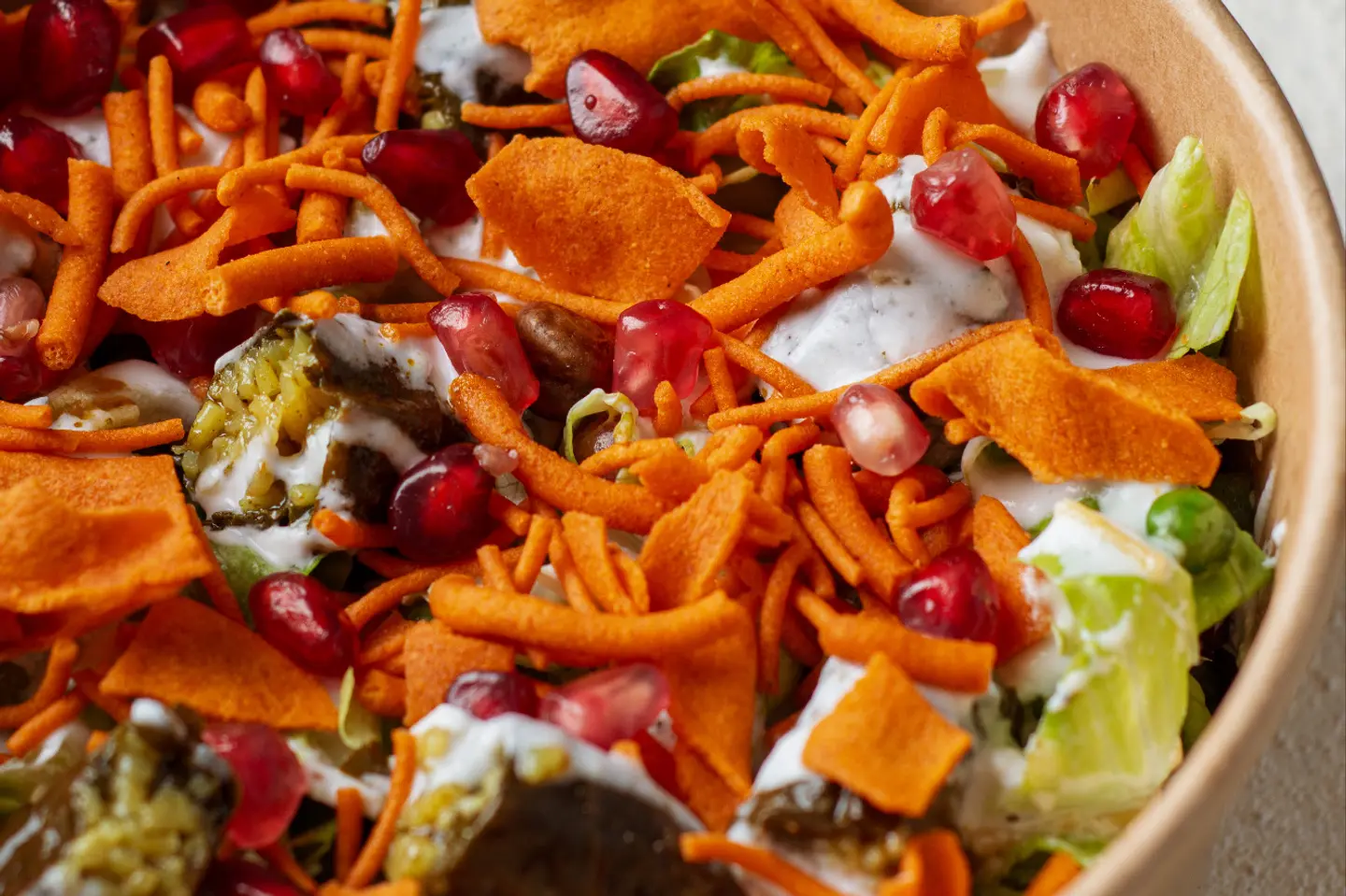 سلطة الورق عنب بالمتاي سبايسي