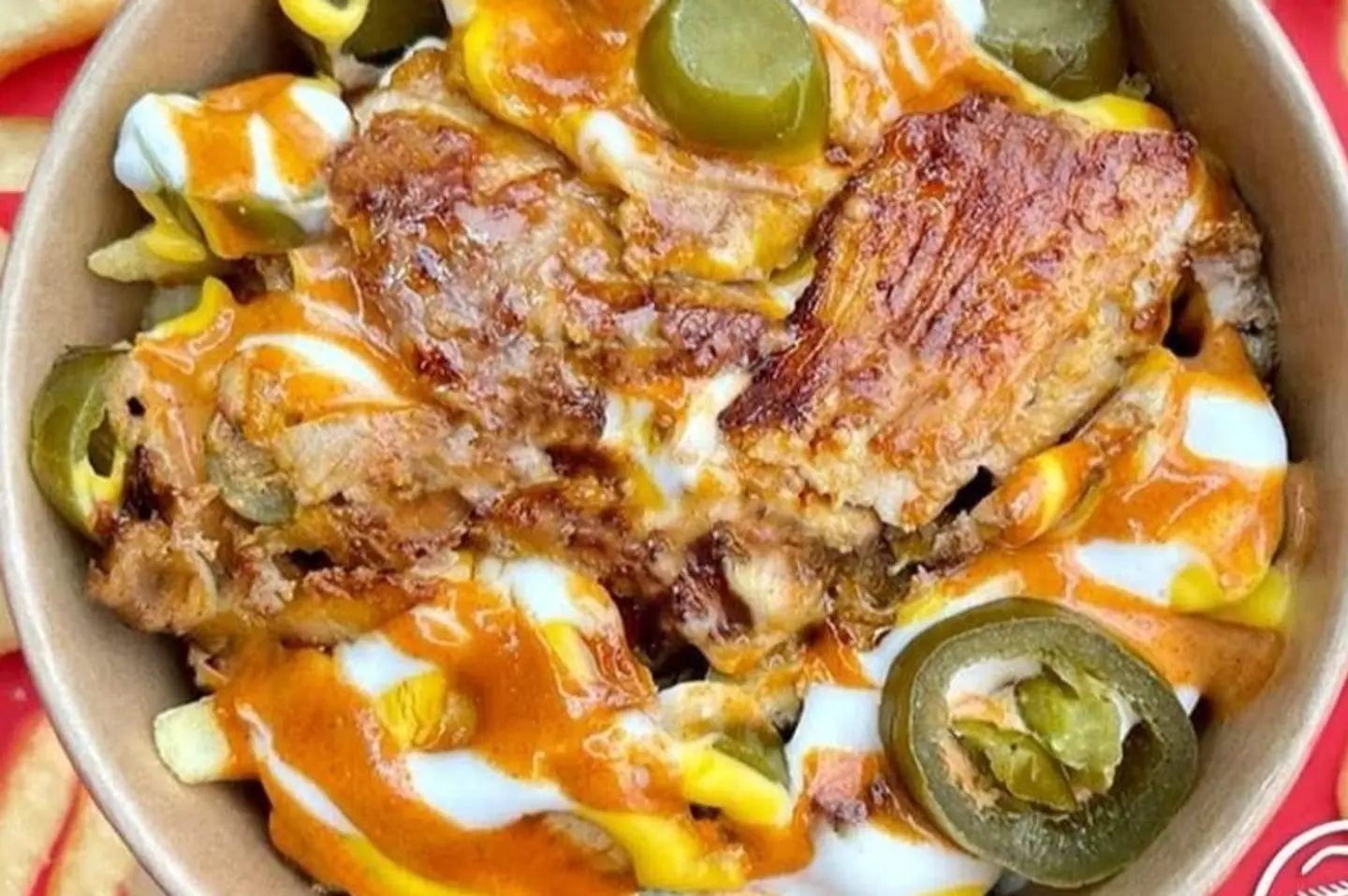 Chicken Frieze With Shawrma