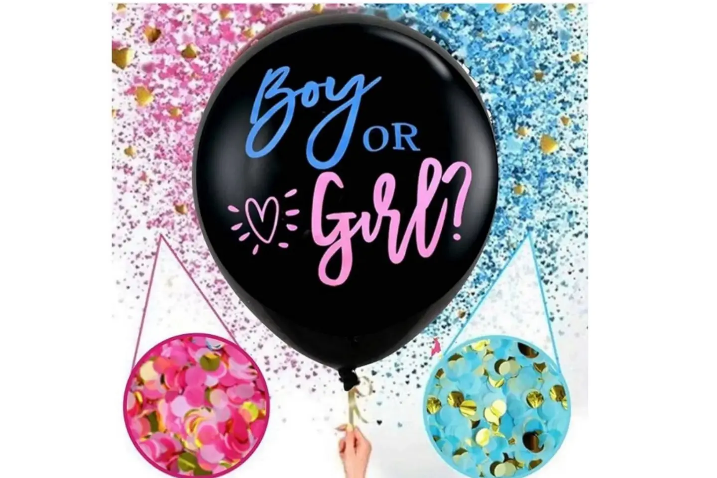 بالون تحديد جنس جنين