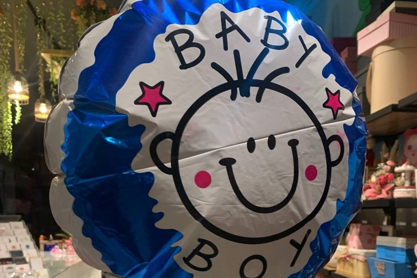 Baby Boy Blue Balloon