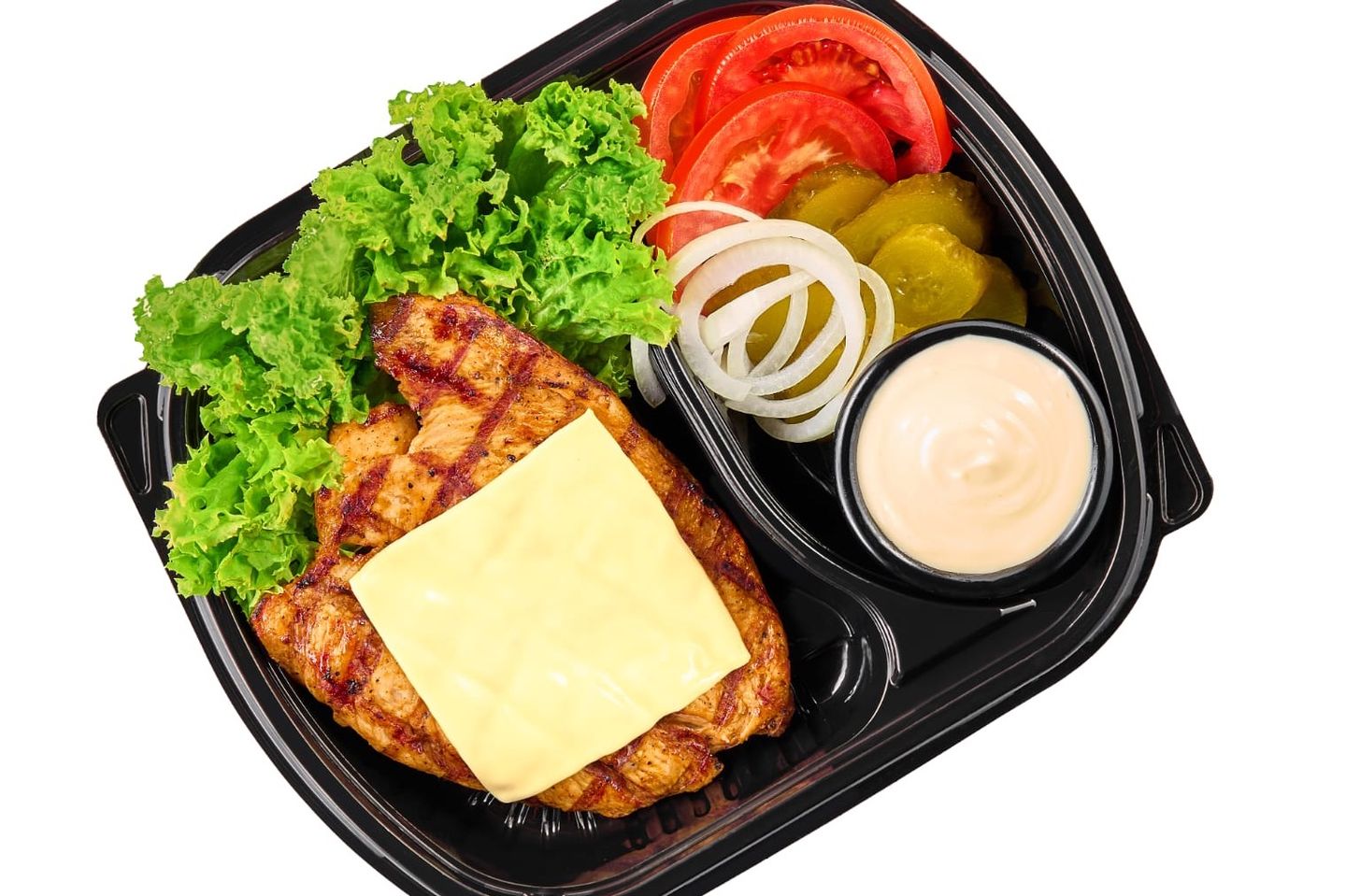 طبق دجاج صحي