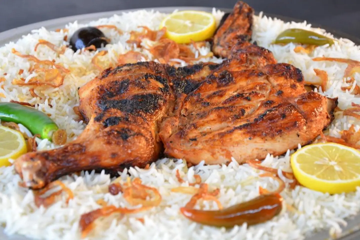 Half Chicken With Rice