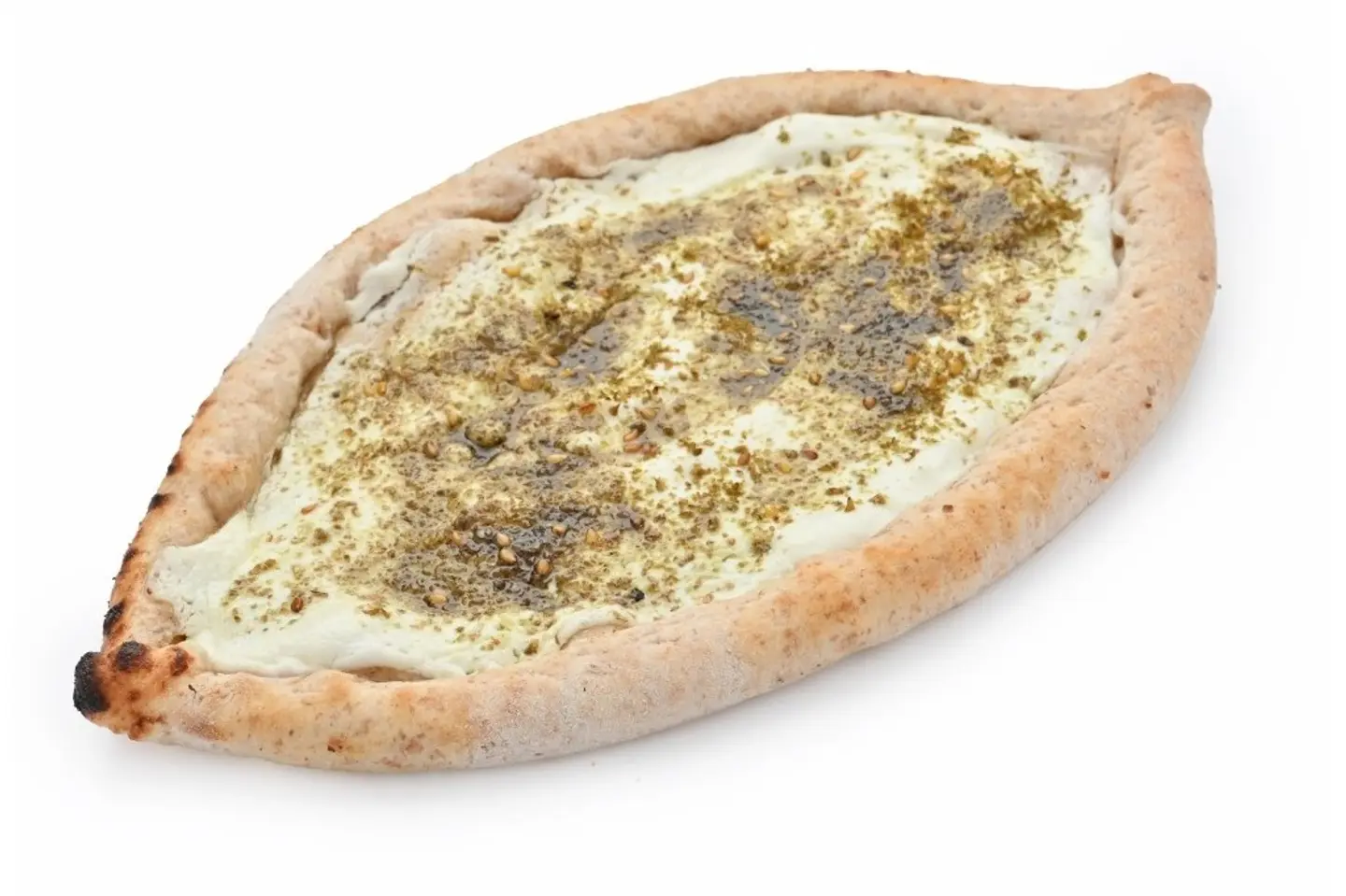 فطيرة لبنة وزعتر