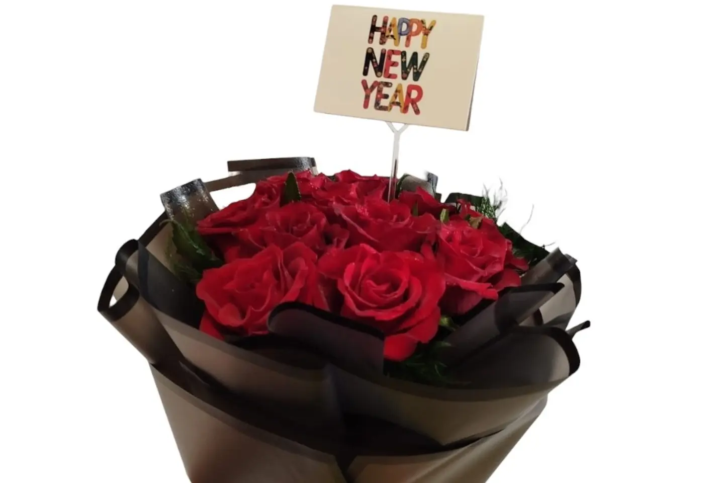 باقة زهور العام الجديد