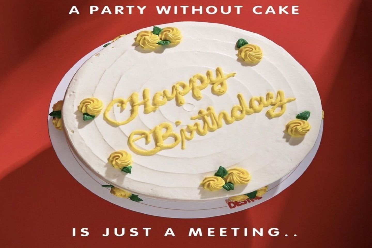 Party Cake - Vanilla With Sprinkles
