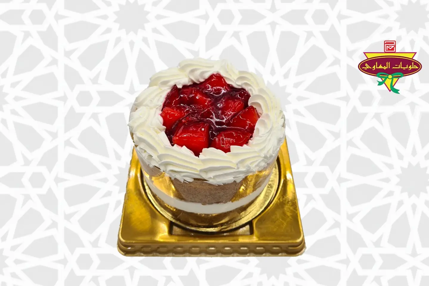 قطع كيك فراولة كود ١٥