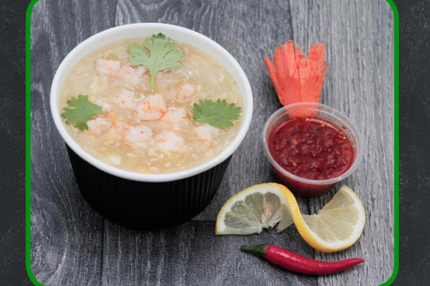Shrimp With Corn Soup