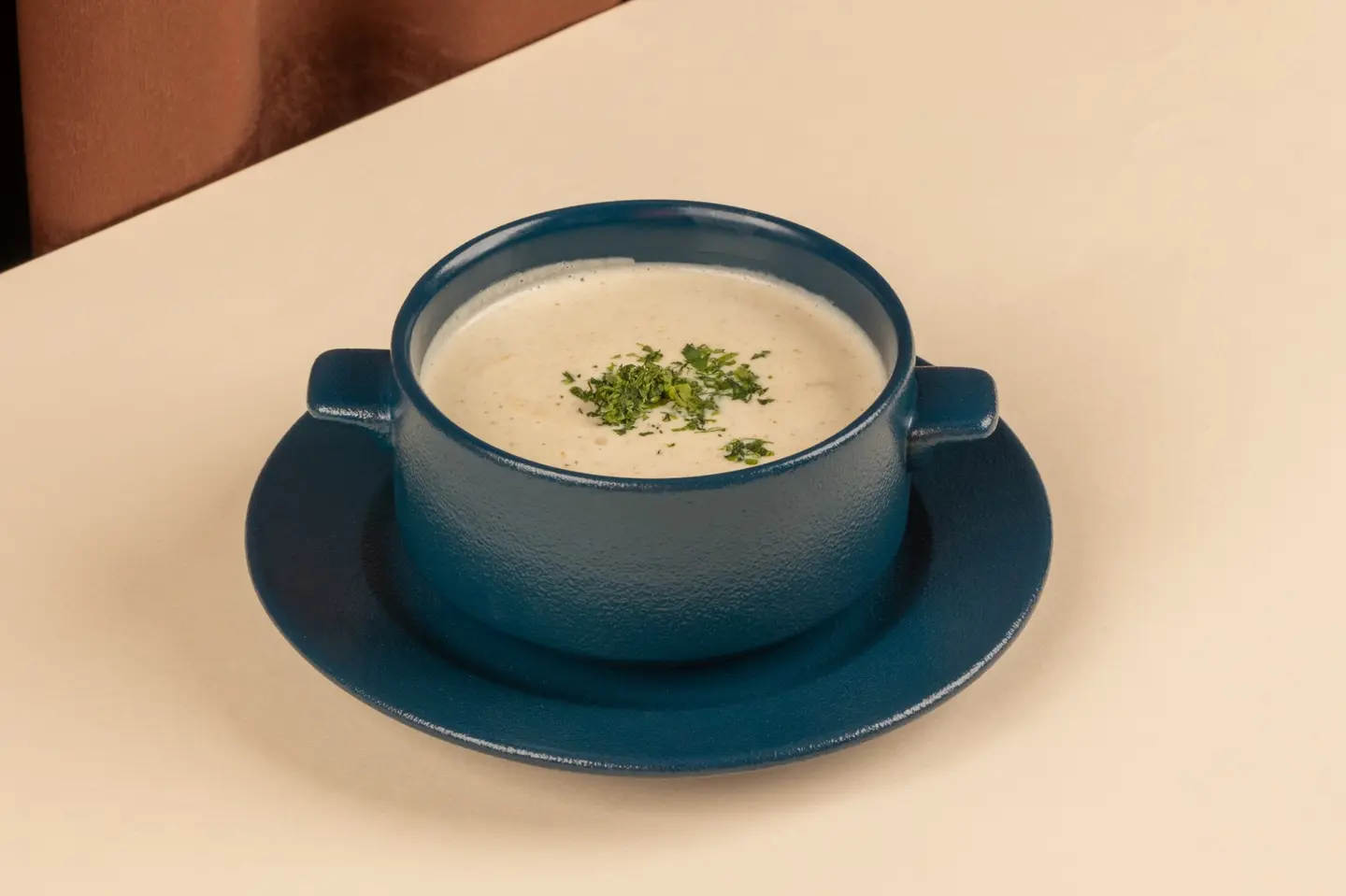 شوربه كريمه الفطر